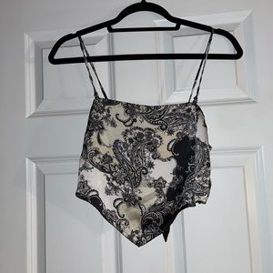 Multi-color Garage Bandana Top